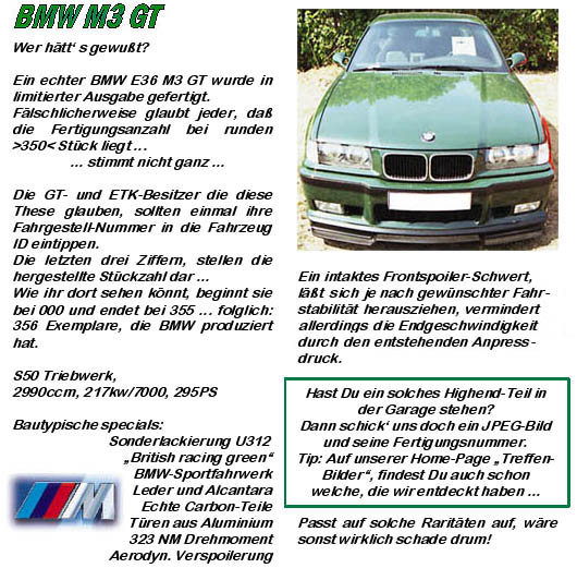 BMW M3 GT